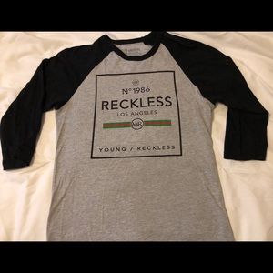 Young & Reckless women’s baseball shirt